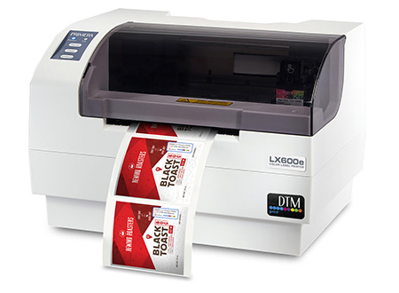LX600e - günster Farbetikettendrucker in Foto Qualität